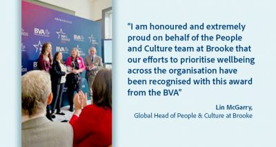 Brooke scoops veterinary wellbeing award